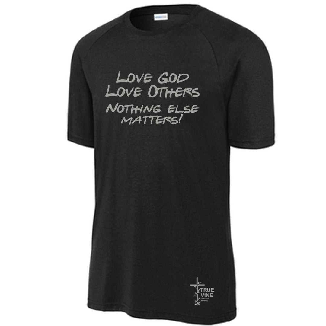 LOVE GOD LOVE OTHERS Halftime Raglan Tee